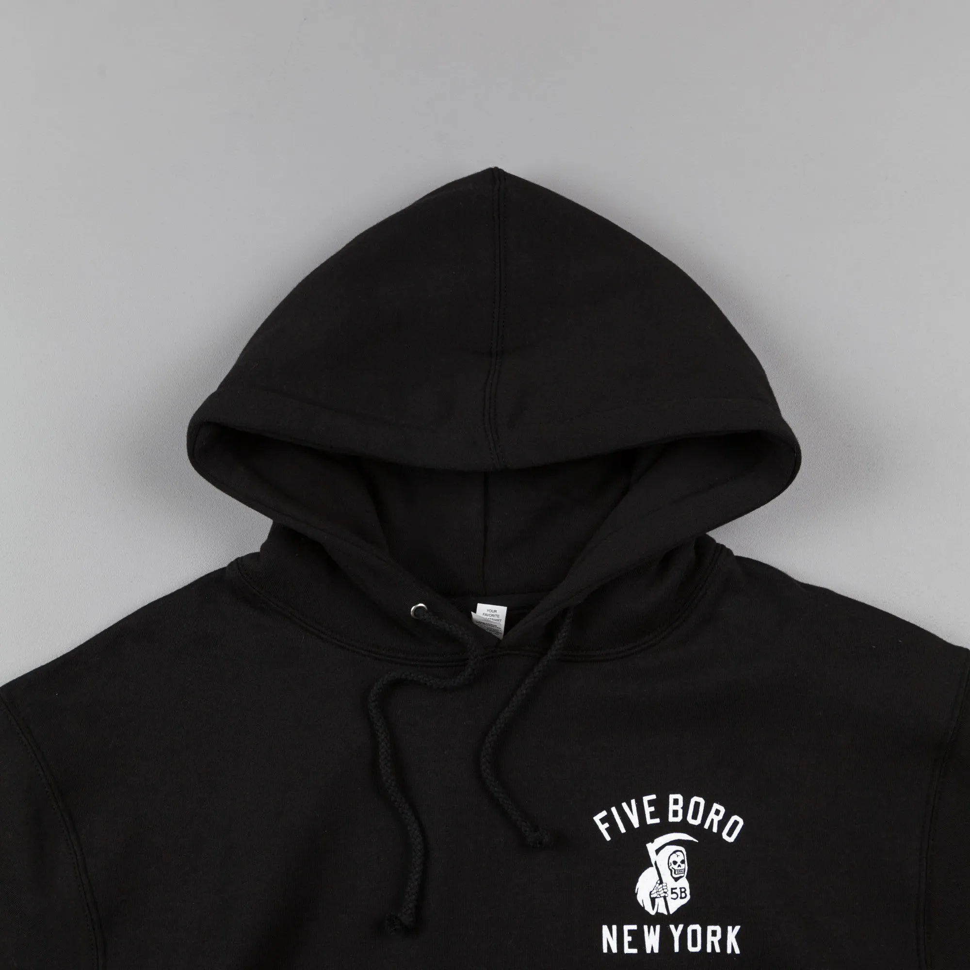5Boro Reaper Hooded Sweatshirt - Black