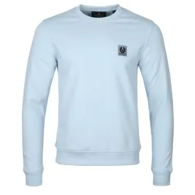 Belstaff Classic Sweat Top in Sky Blue