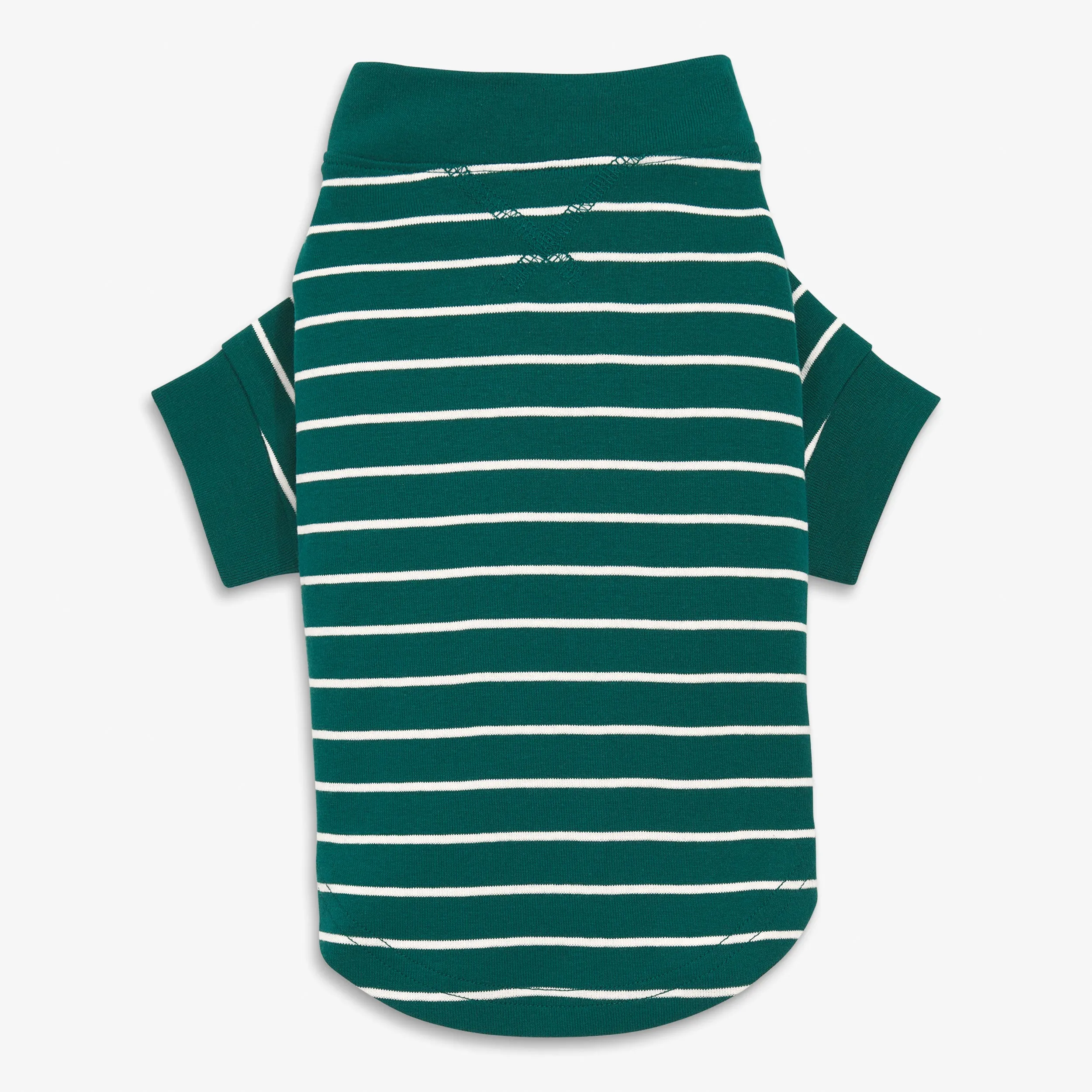 Clearance pet organic pj top in stripe