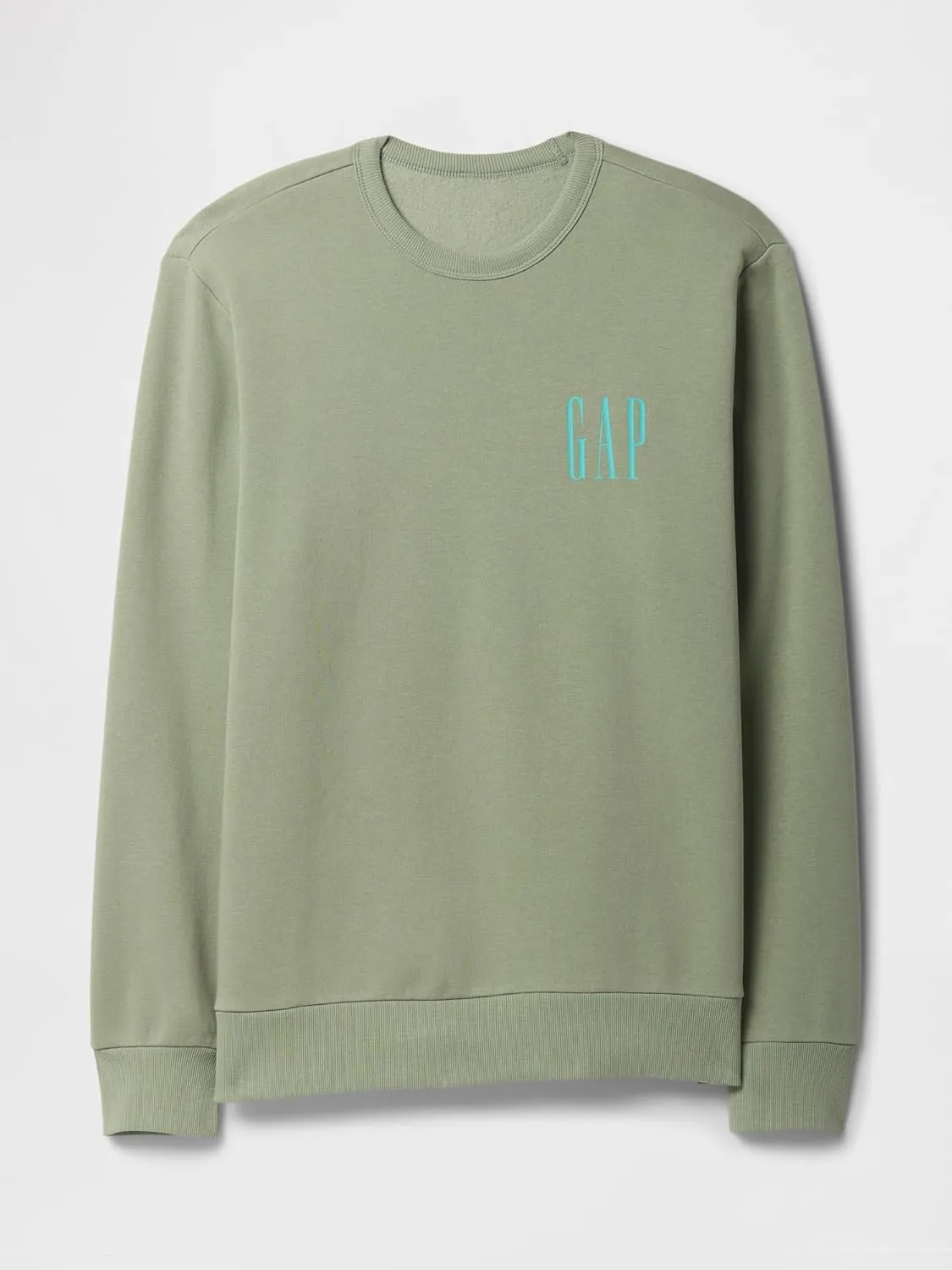 GAP Men's Logo Fleece Crew Sweatshirt