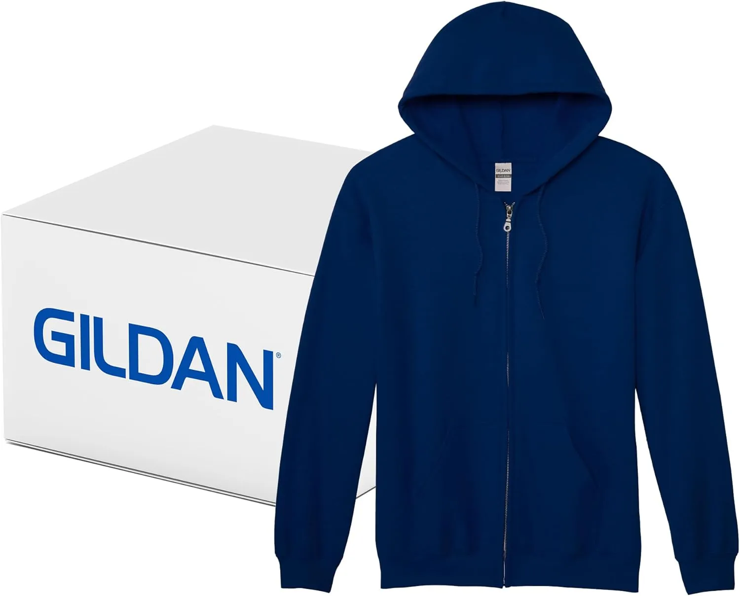 Gildan Men's Full Zip Hooded Sweatshirt