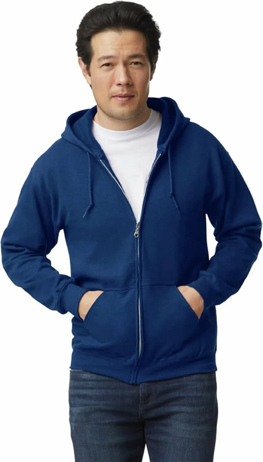 Gildan Men's Full Zip Hooded Sweatshirt