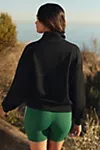 NEW!! Hawley Half Zip Sweatshirt in Black by VARLEY