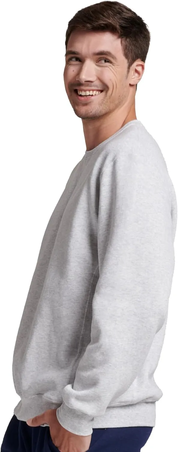 Russell Athletic Men's Dri-Power Fleece Sweatshirts, Moisture Wicking, Cotton Blend, Relaxed Fit, Sizes S-4x