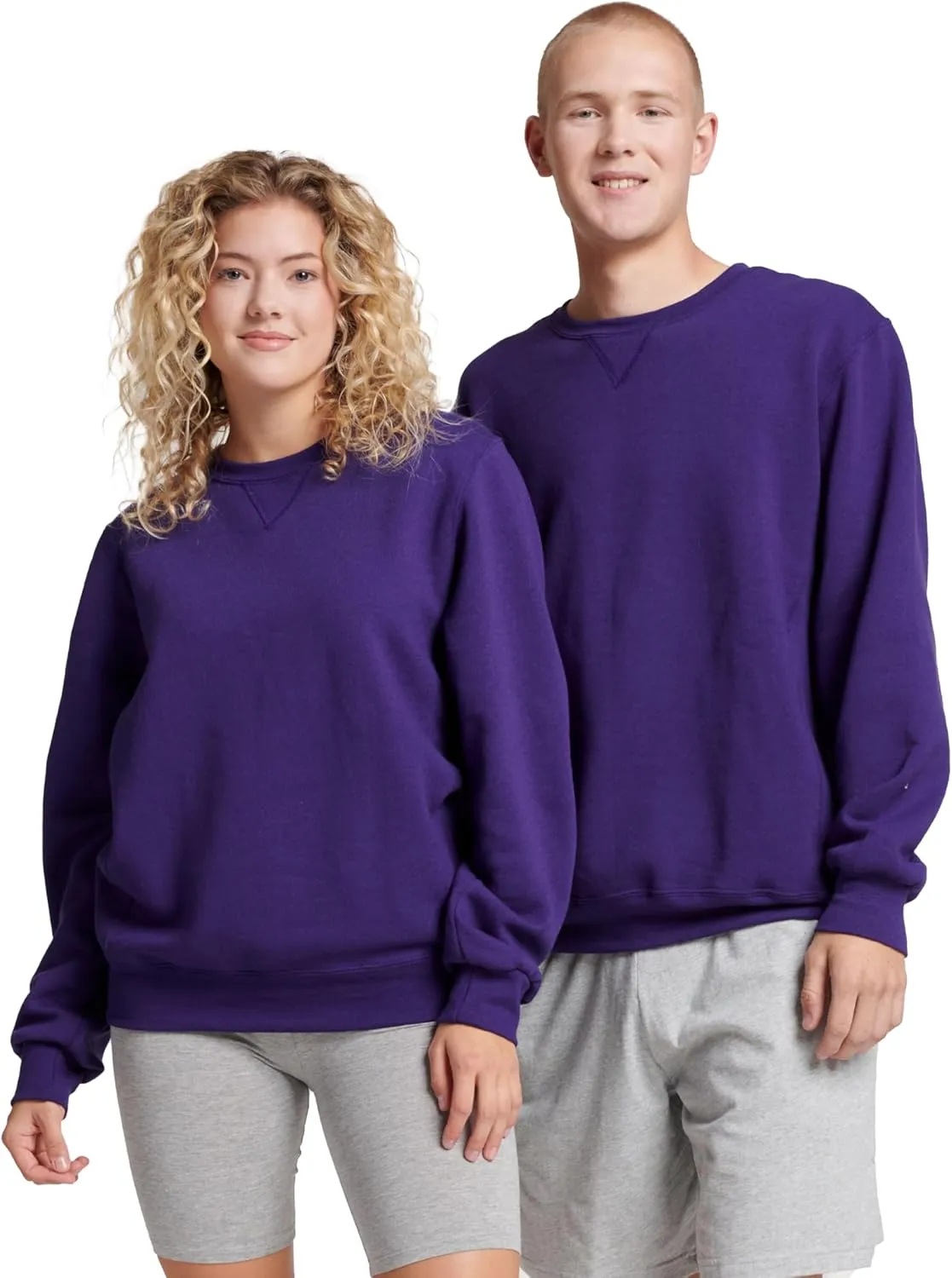 Russell Athletic Men's Dri-Power Fleece Sweatshirts, Moisture Wicking, Cotton Blend, Relaxed Fit, Sizes S-4x
