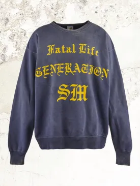 SAINT MICHAEL Fatal Life crew-neck sweatshirt