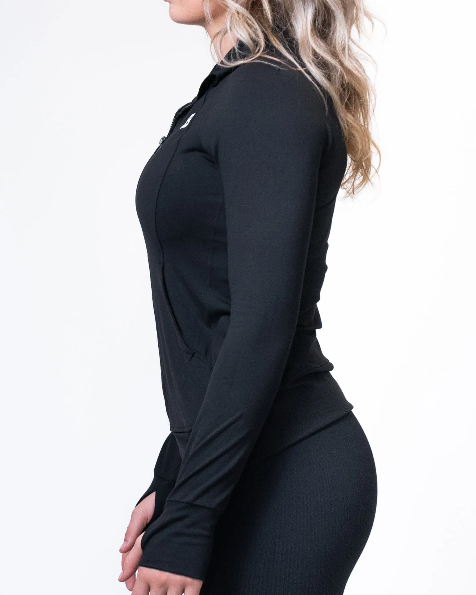 Silhouette Zip Up