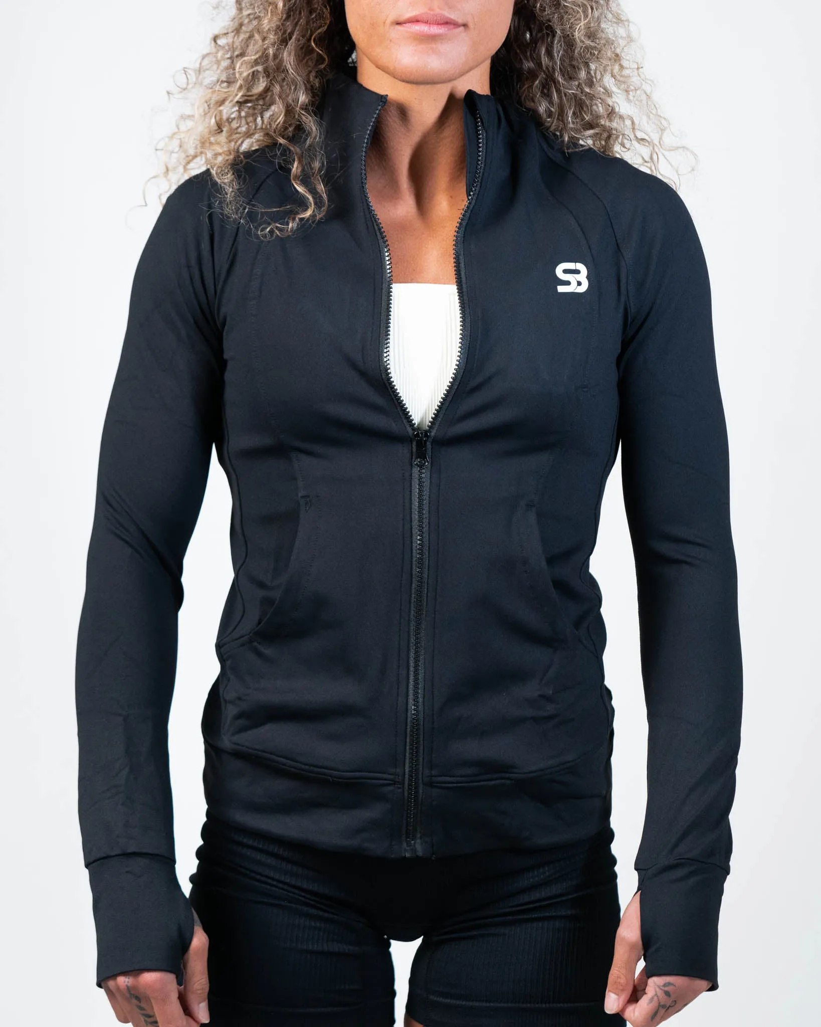 Silhouette Zip Up